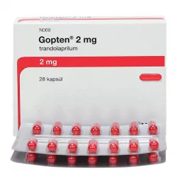 Гоптен (Трандолаприл) капсулы 2мг 28шт фото